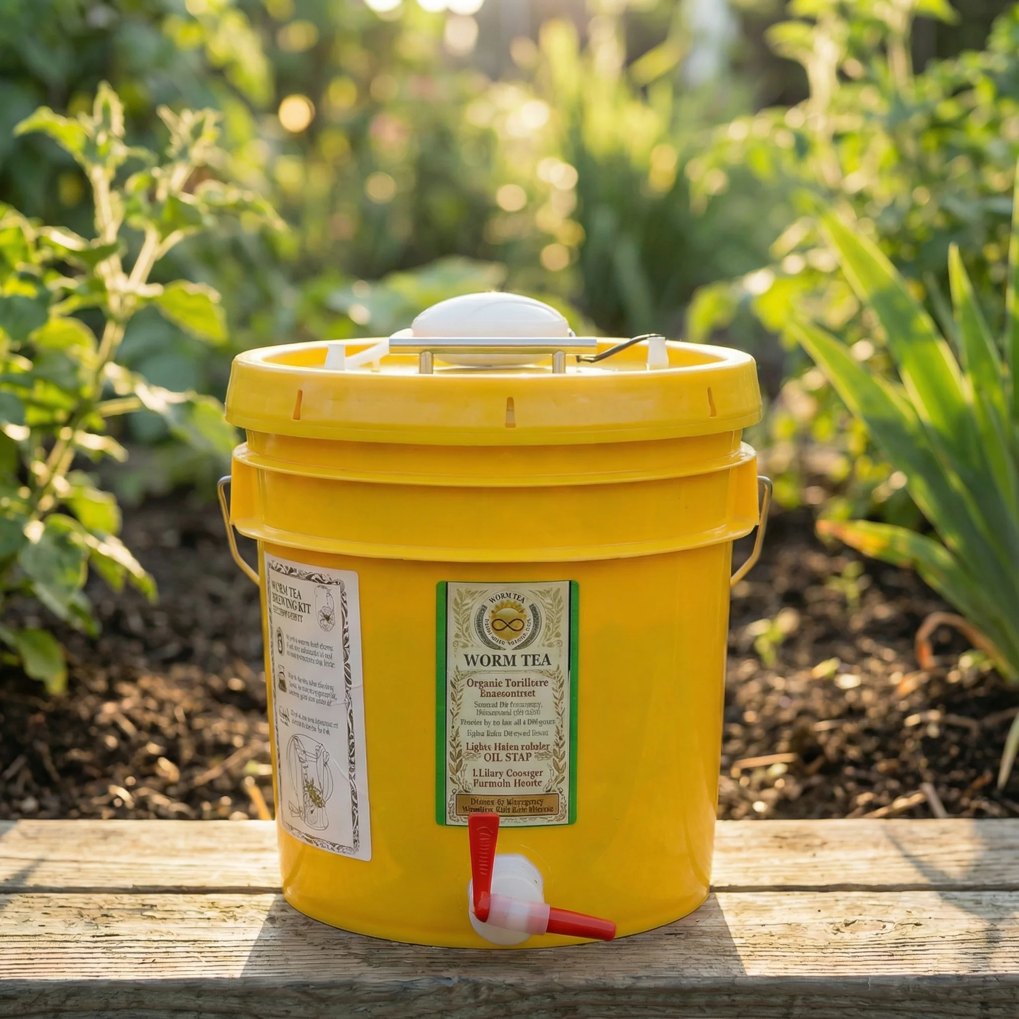 Worm Tea Home Brewing Kit 3 Gallon