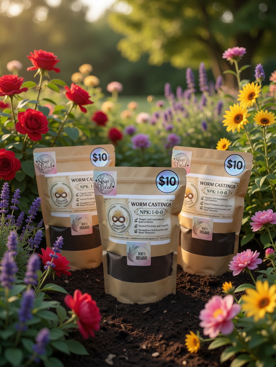 Premium Worm Castings 1 Quart